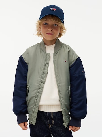 TOMMY HILFIGER Between-season jacket in Green: front