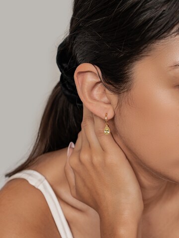 Hey Happiness - Pendientes 'August Birthstone' en oro