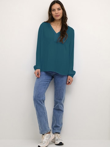 Kaffe Blouse 'Amber' in Blauw