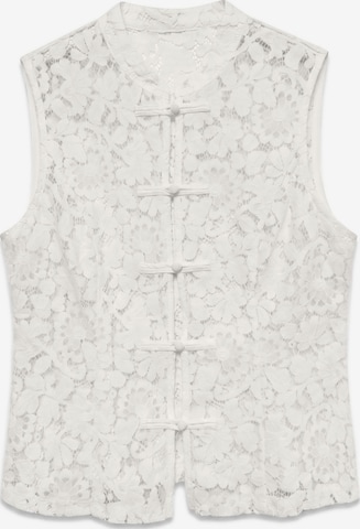 VERO MODA - Blusa en blanco: frente