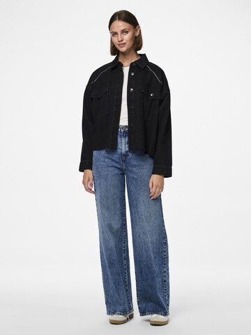 PIECES Blouse 'PCRicha' in Black