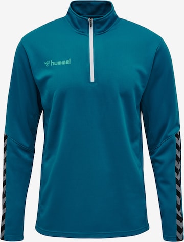 Hummel Functioneel shirt in Blauw: voorkant