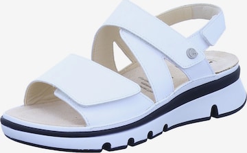 Ganter Sandale 'Gianna' in Weiß: Vorderseite