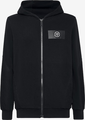 Giacca di felpa di Plein Sport in nero: frontale