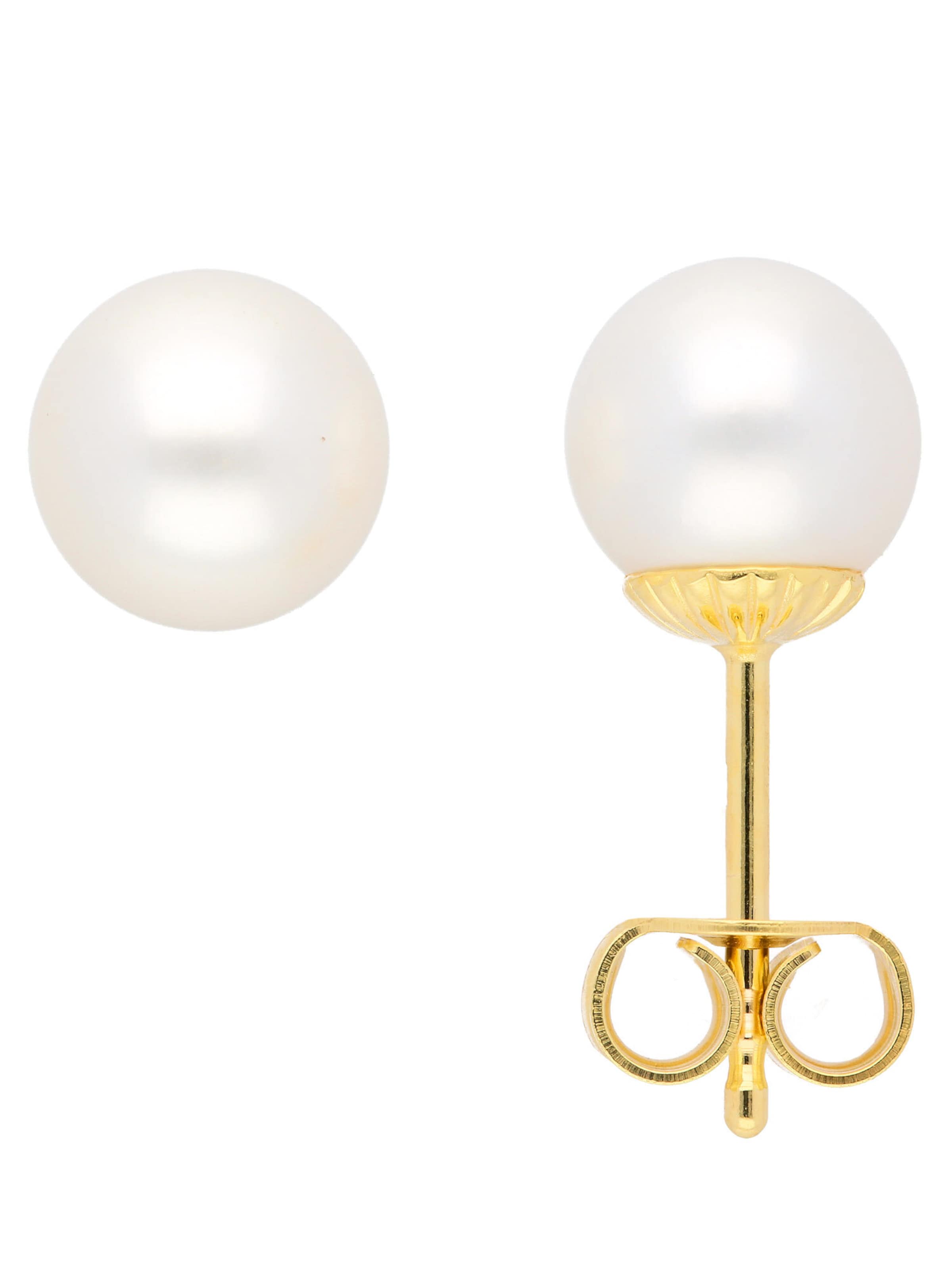 Adelia´s Ohrringe in Gold: Vorderseite