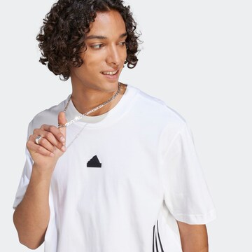 ADIDAS SPORTSWEAR Performance Shirt 'Future Icons 3-Stripes' in White