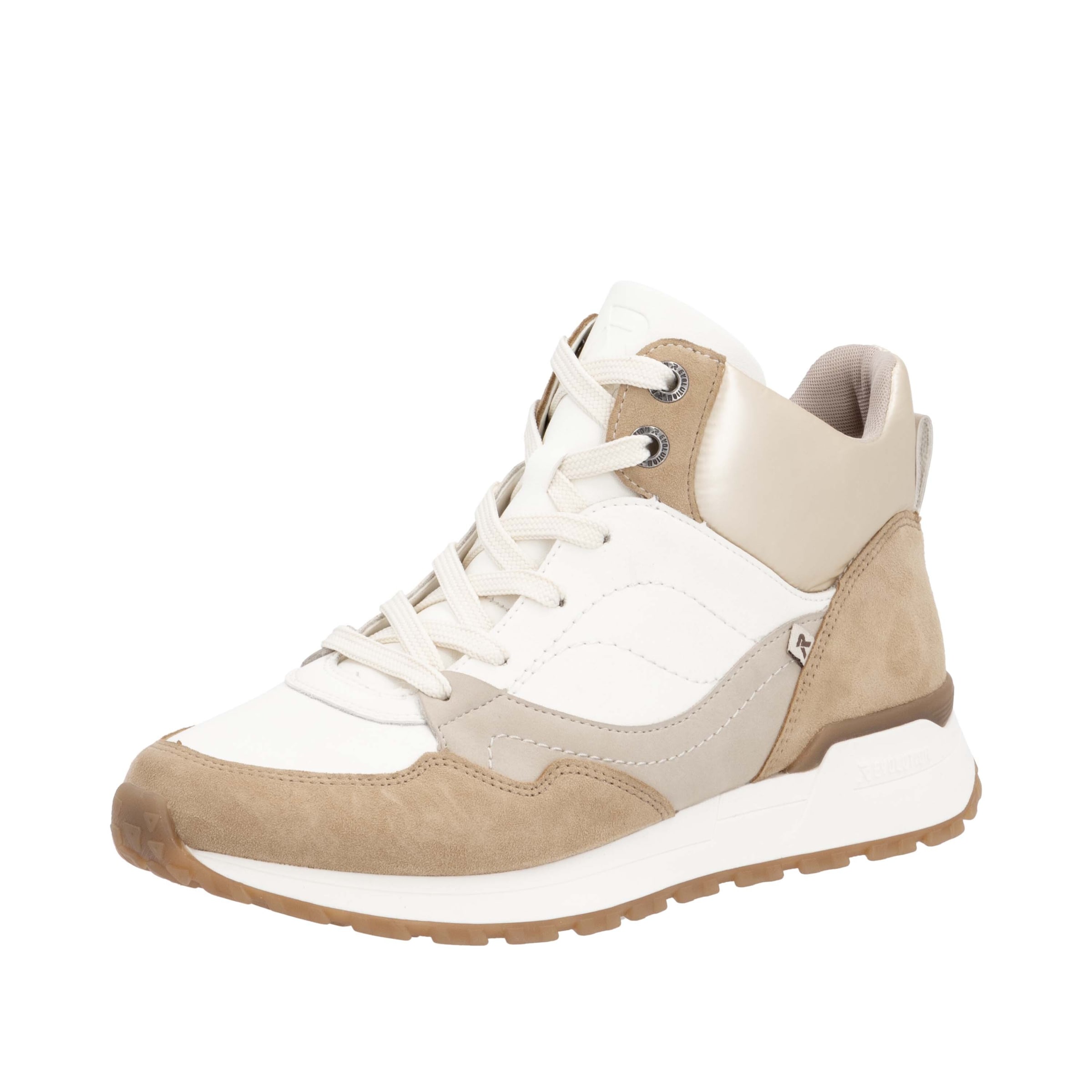 Baskets hautes 'Evolution' Rieker Sport en beige : devant