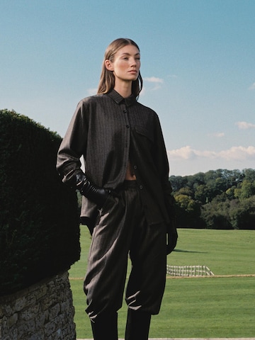 RÆRE by Lorena Rae Блузка в Коричневый