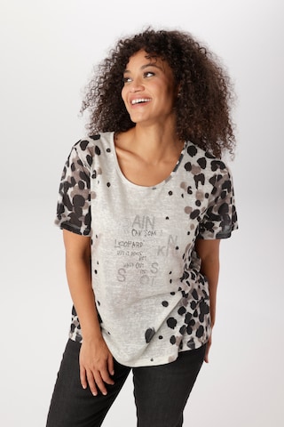 Aniston T-Shirt in Beige: Vorderseite