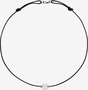 Adriana Necklace in Black: front