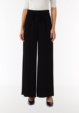 COMMA Regular Hose in Schwarz: Vorderseite