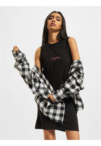 Dangerous DNGRS Dress 'Signature' in Black: front
