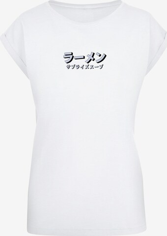 Merchcode Shirt 'Torc - Ramen Soup' in White: front