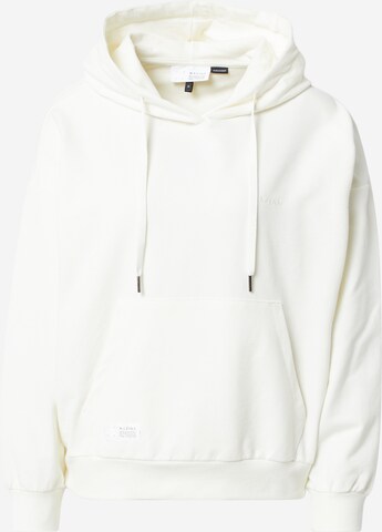 mazine Sweatshirt 'Willow' in Wit: voorkant