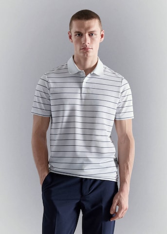 MANGO MAN Shirt 'Palamosr' in White: front