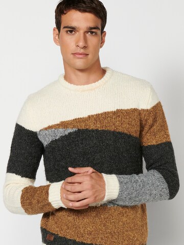 Pull-over KOROSHI en beige