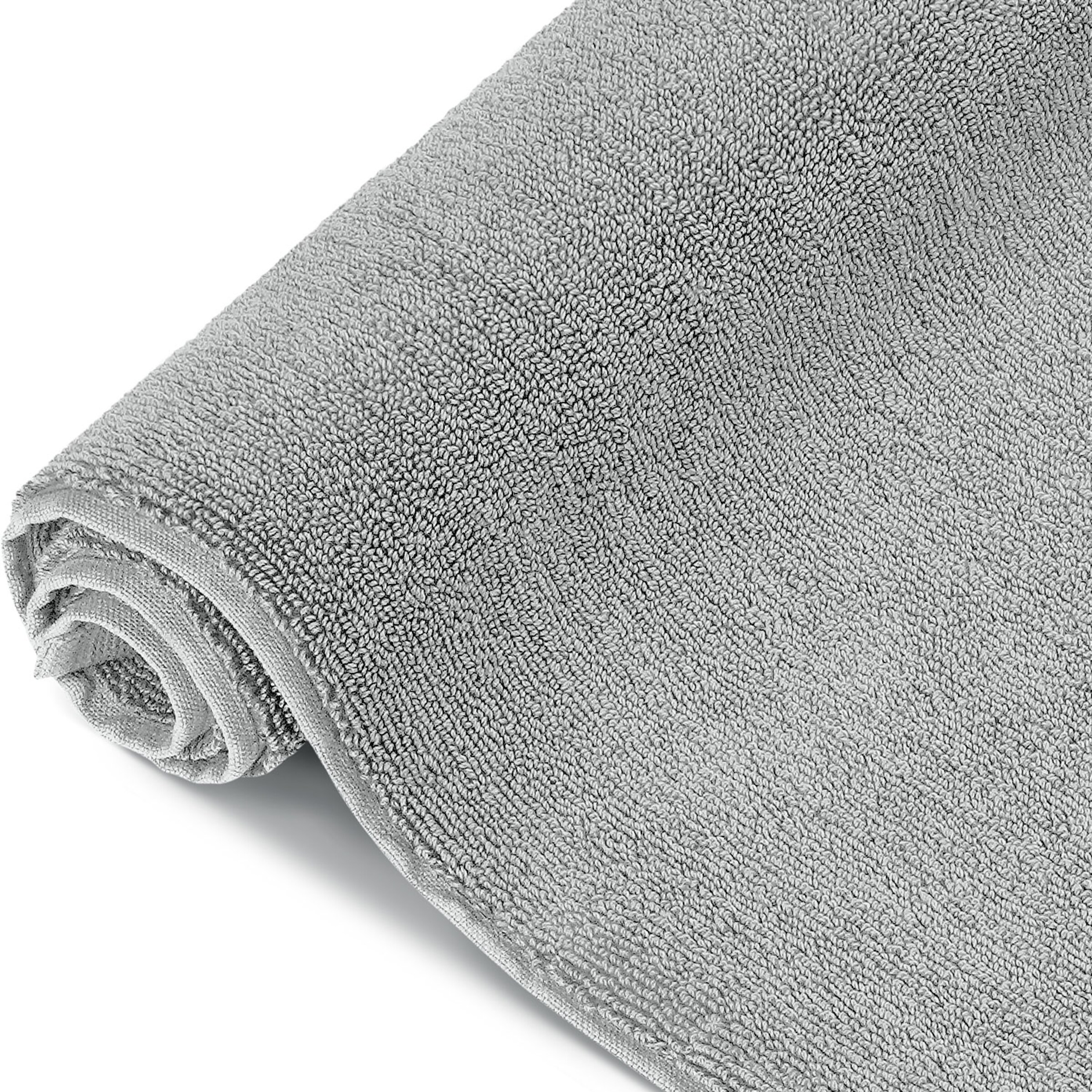 Tapis de bain 'Pura' Herzbach home en argent
