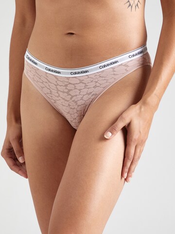 Calvin Klein Underwear Slip in Roze: voorkant