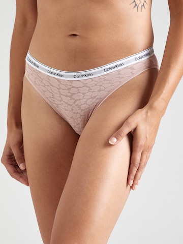 Calvin Klein Underwear Slip in Roze: voorkant