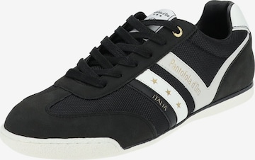 Sneaker bassa di PANTOFOLA D'ORO in nero: frontale