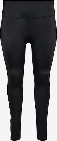 HummelSportske hlače - crna boja: prednji dio