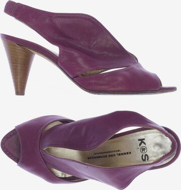 Kennel & Schmenger Sandals & High-Heeled Sandals in 37 in Pink: front