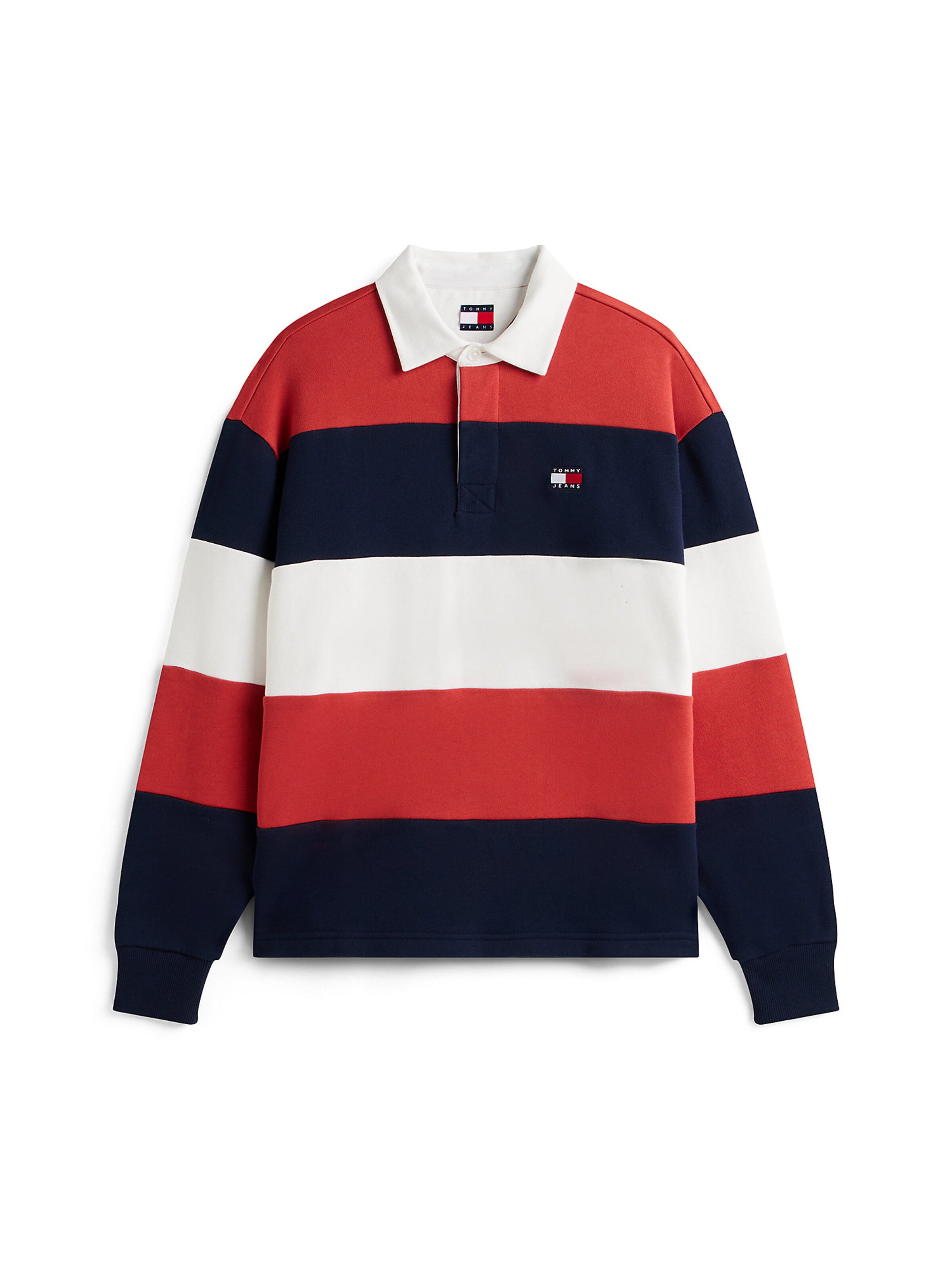 Sweat-shirt Tommy Jeans en mélange de couleurs : devant
