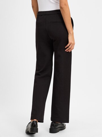 Marie Lund Loosefit Broek in Zwart