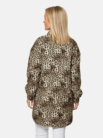 Veste mi-saison MADELEINE en marron