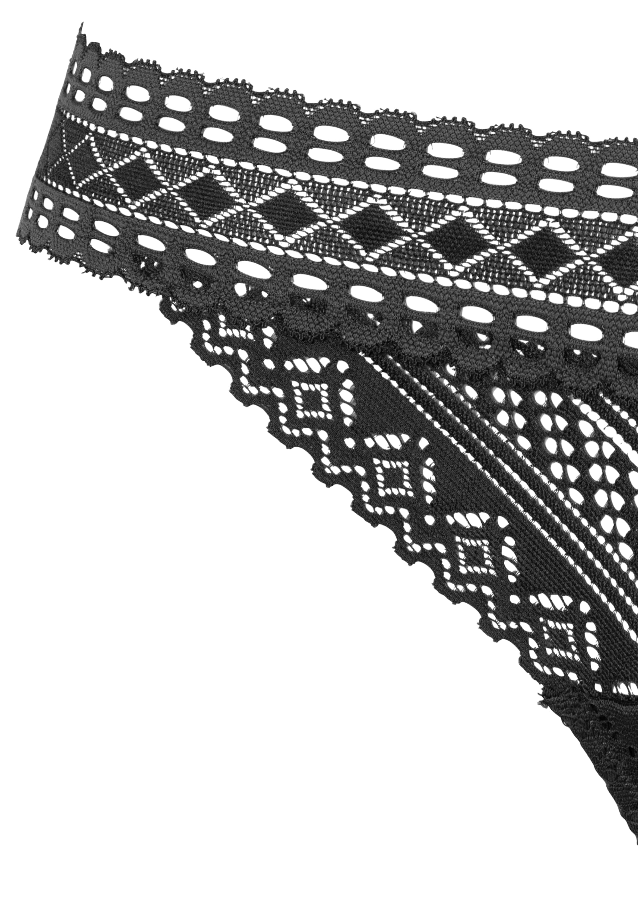 LASCANA Thong in Black