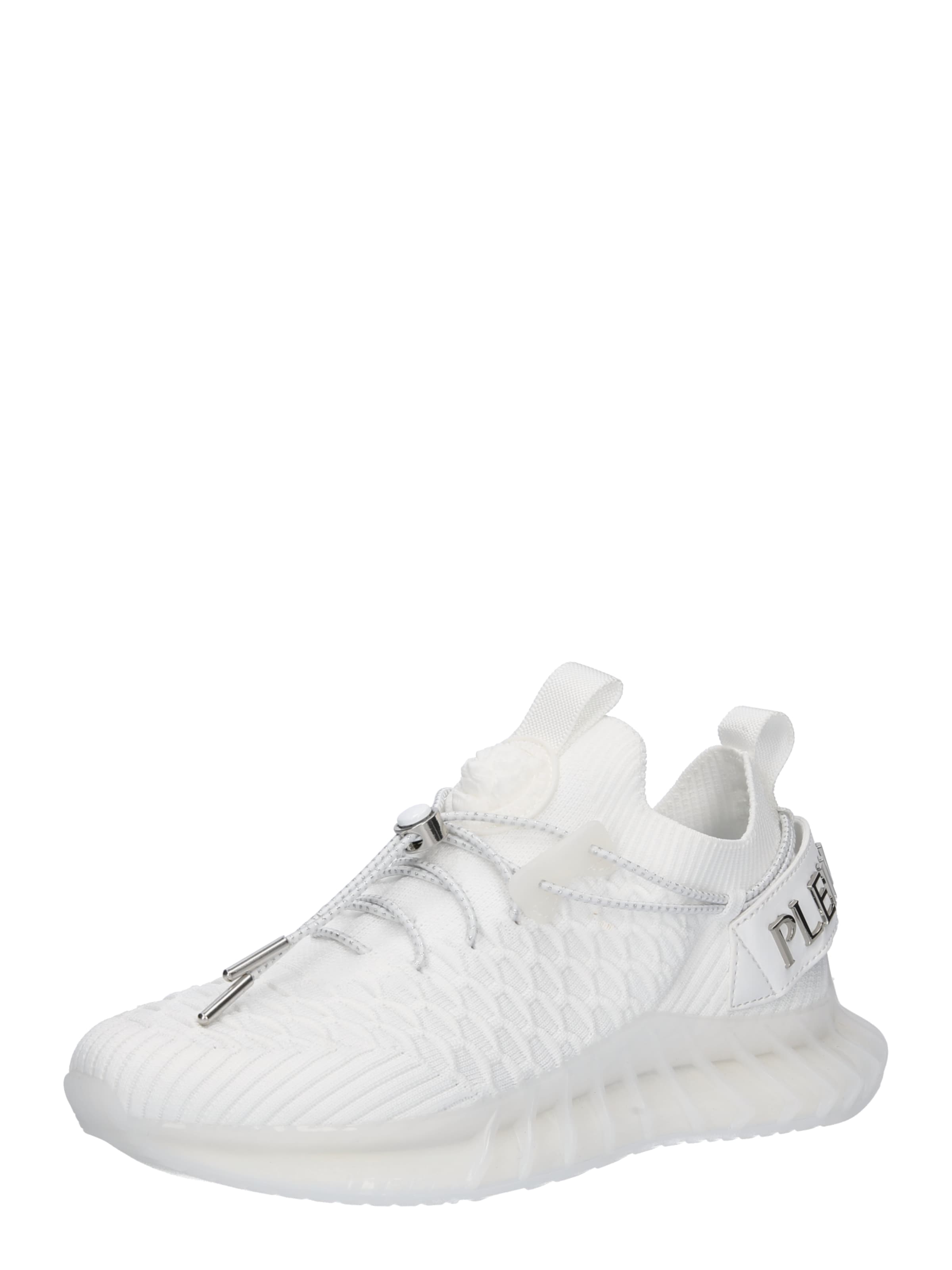 Plein Sport - Zapatillas deportivas bajas en blanco: frente