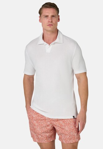 Boggi Milano Shirt in Wit: voorkant
