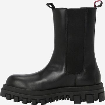 Tommy Jeans Chelsea Boots in Black