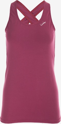 Winshape - Top desportivo 'WVR32' em rosa: frente