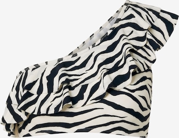 Crās Bikinioverdel ' Agnecras ' i hvid: forside