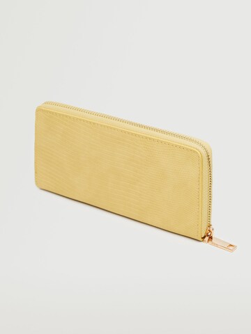 MANGO Wallet 'AGUSTIN' in Yellow