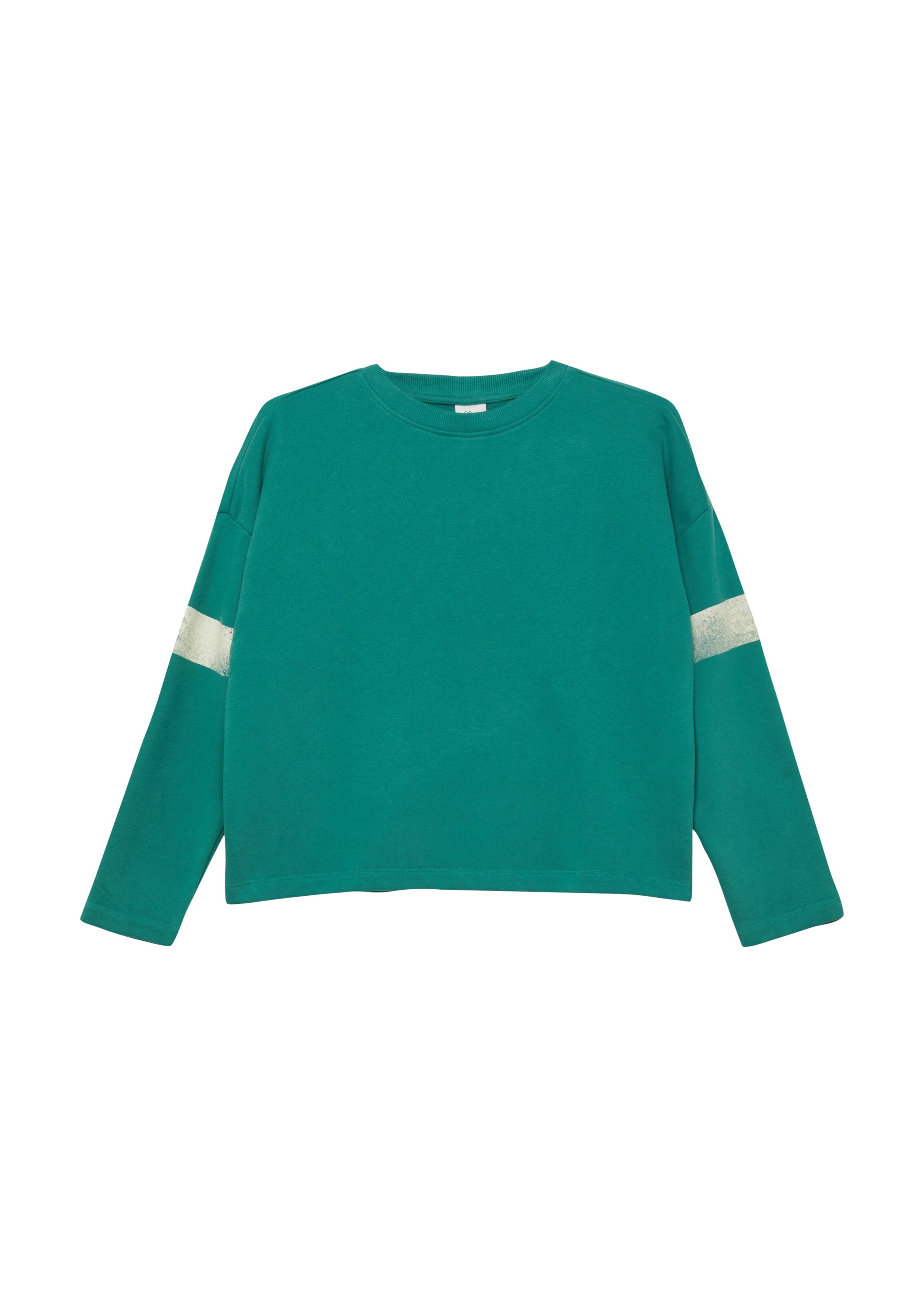 Sweat-shirt s.Oliver en vert : devant