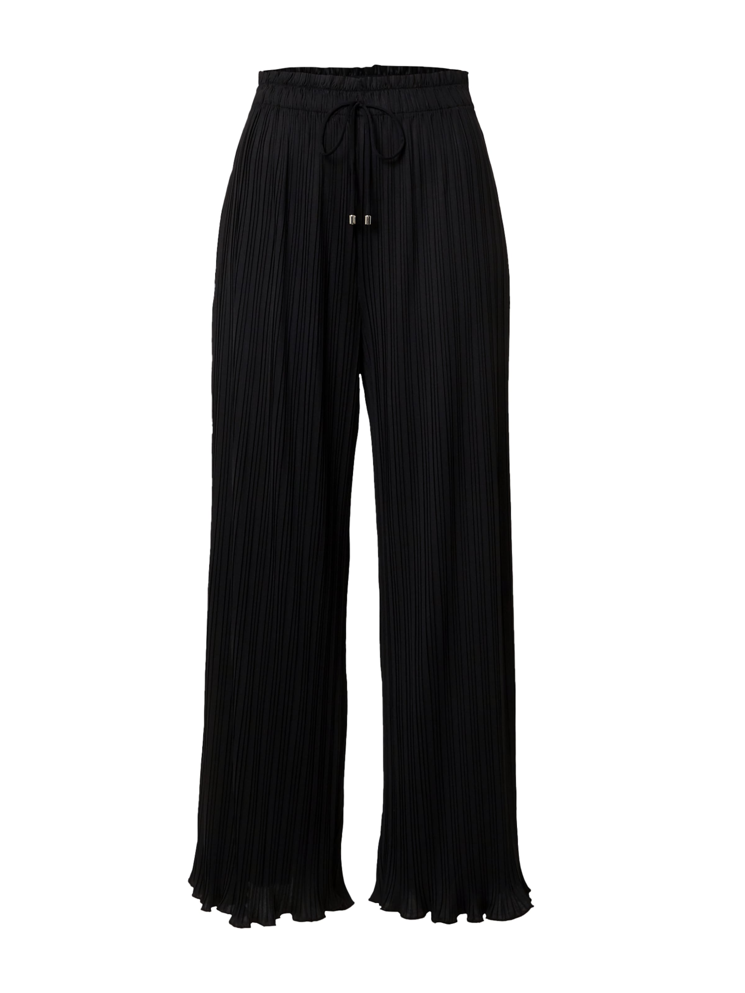 ABOUT YOU Trousers 'Letizia' in Black: front