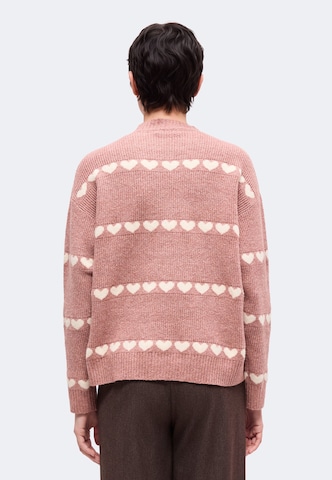 ABOUT YOU Sweater 'Marcella' in Pink: back