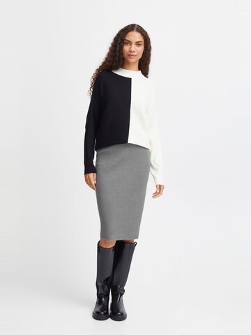 Jupe 'MORLA' b.young en gris