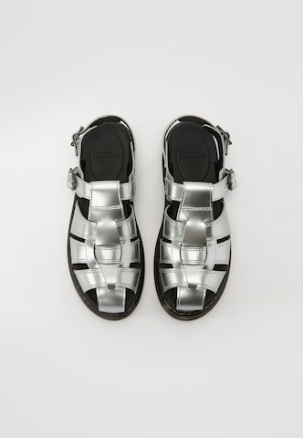 Sandales 'Caarys Y' Dr. Martens en argent