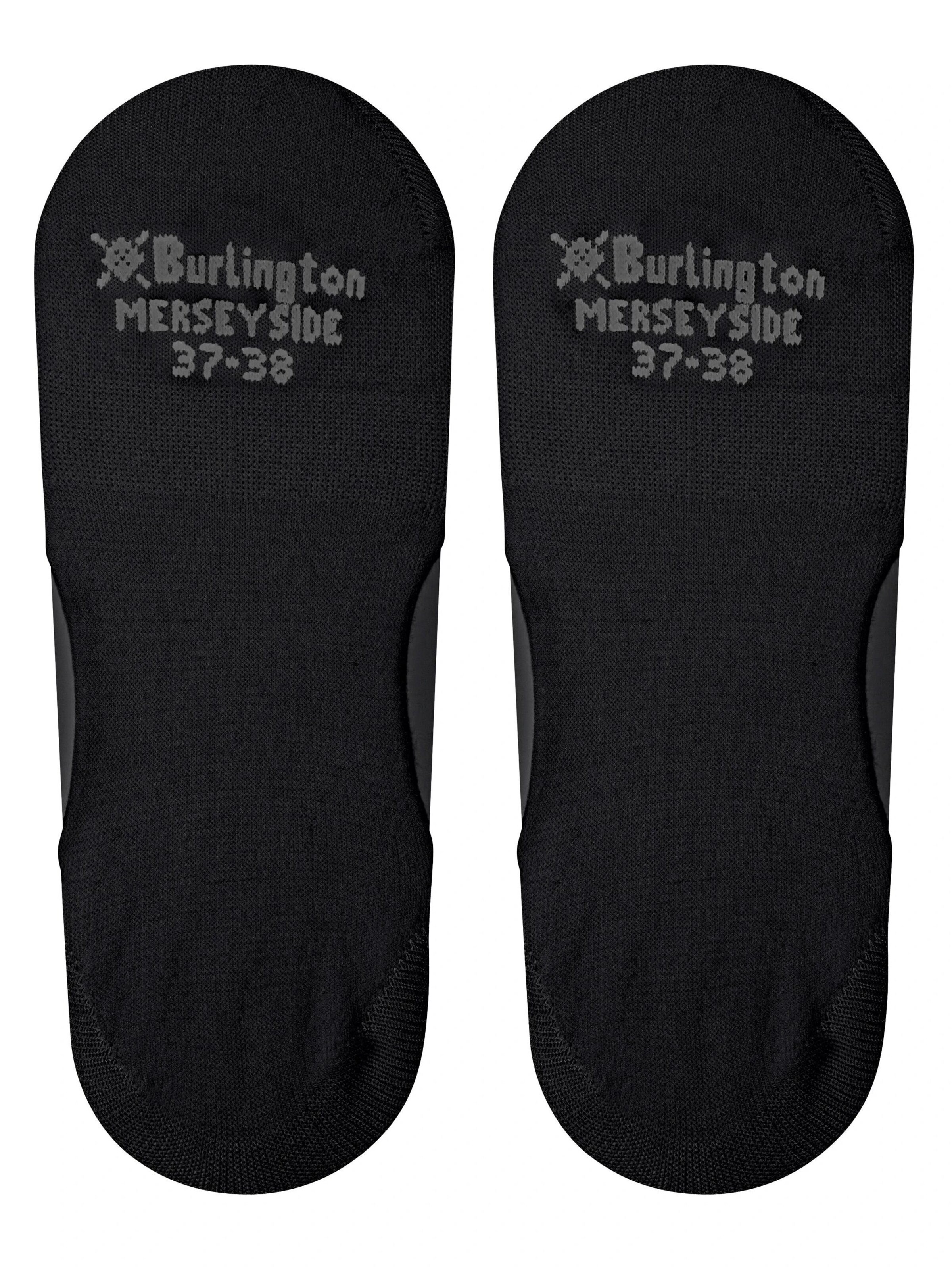 BURLINGTON Füßlinge 'Merseyside'‌‌‌‌‌‌‌‌‌‌ in Schwarz