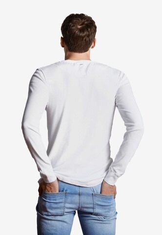 T-Shirt SCHIESSER REVIVAL en blanc