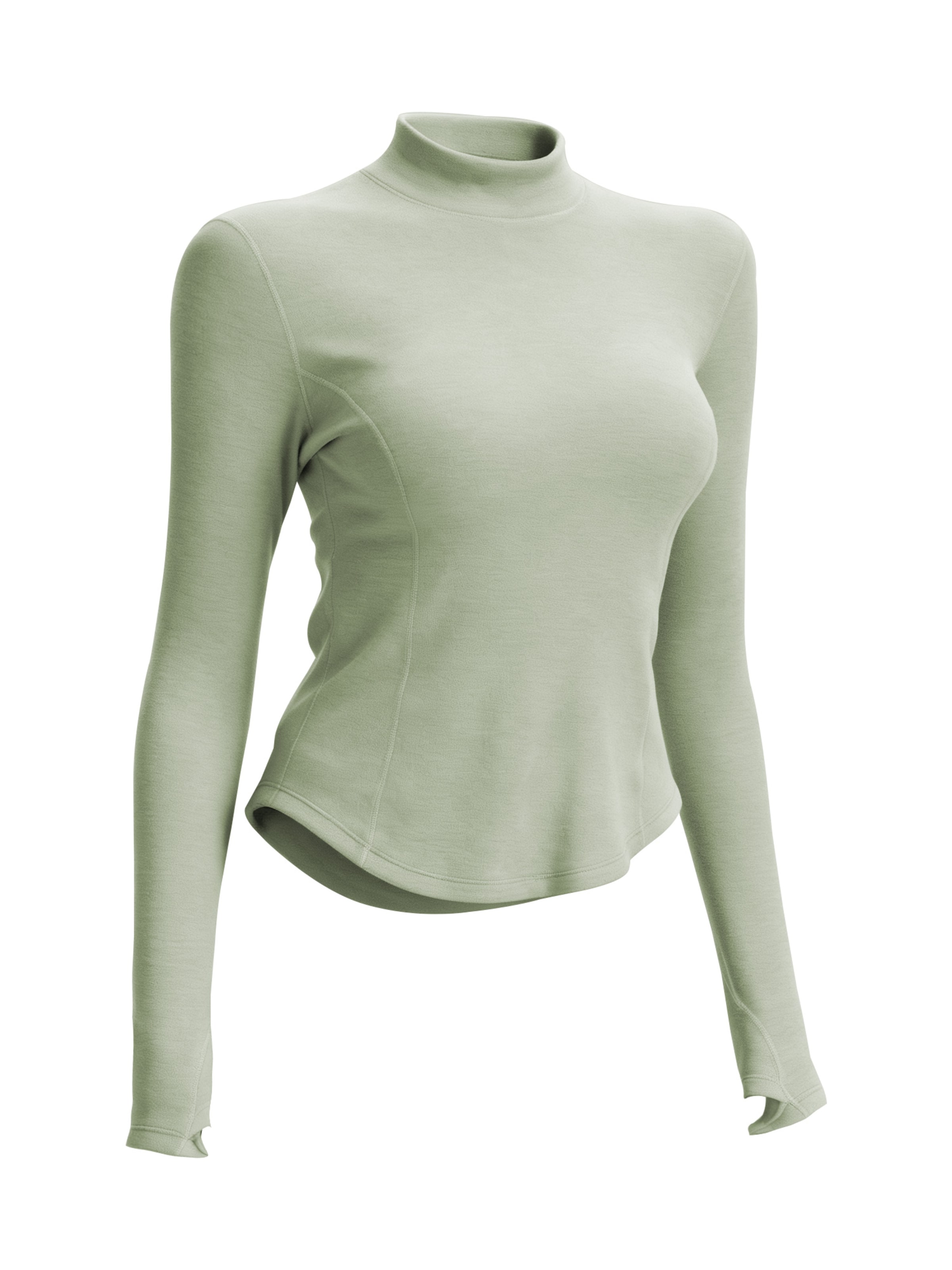 MEETWEE Performance Shirt in Green: front