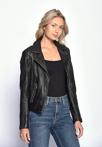 Maze Lederjacke 'Ibiza' in Schwarz