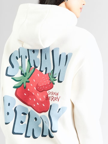 Sublevel Sweatshirt i vit