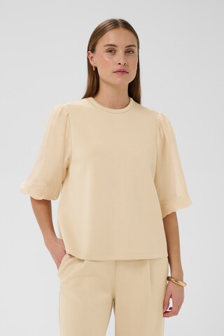 SOAKED IN LUXURY Blouse 'SLMarigold' in Beige: front