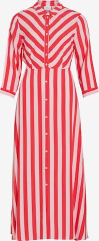 VILA - Vestido camisero 'VIAya Paya' en rosa: frente