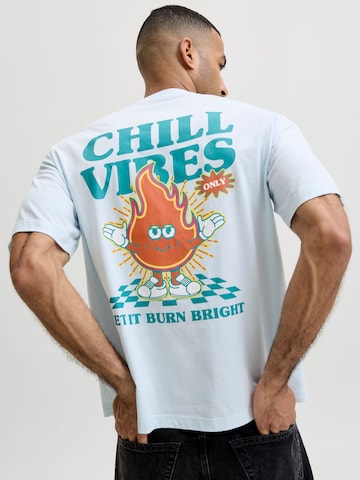 JACK & JONES Bluser & t-shirts i blå