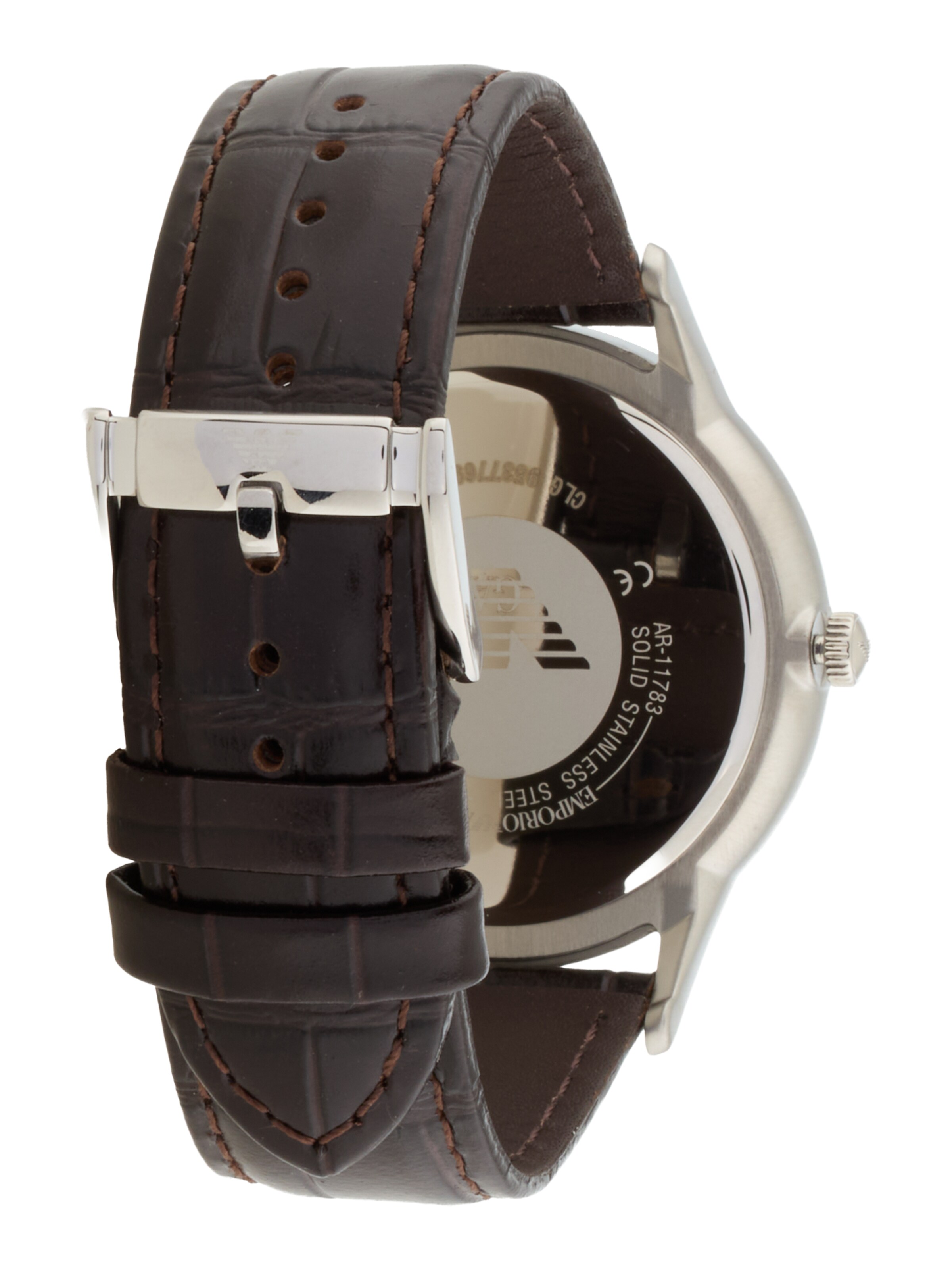 Emporio Armani Analog watch in Brown